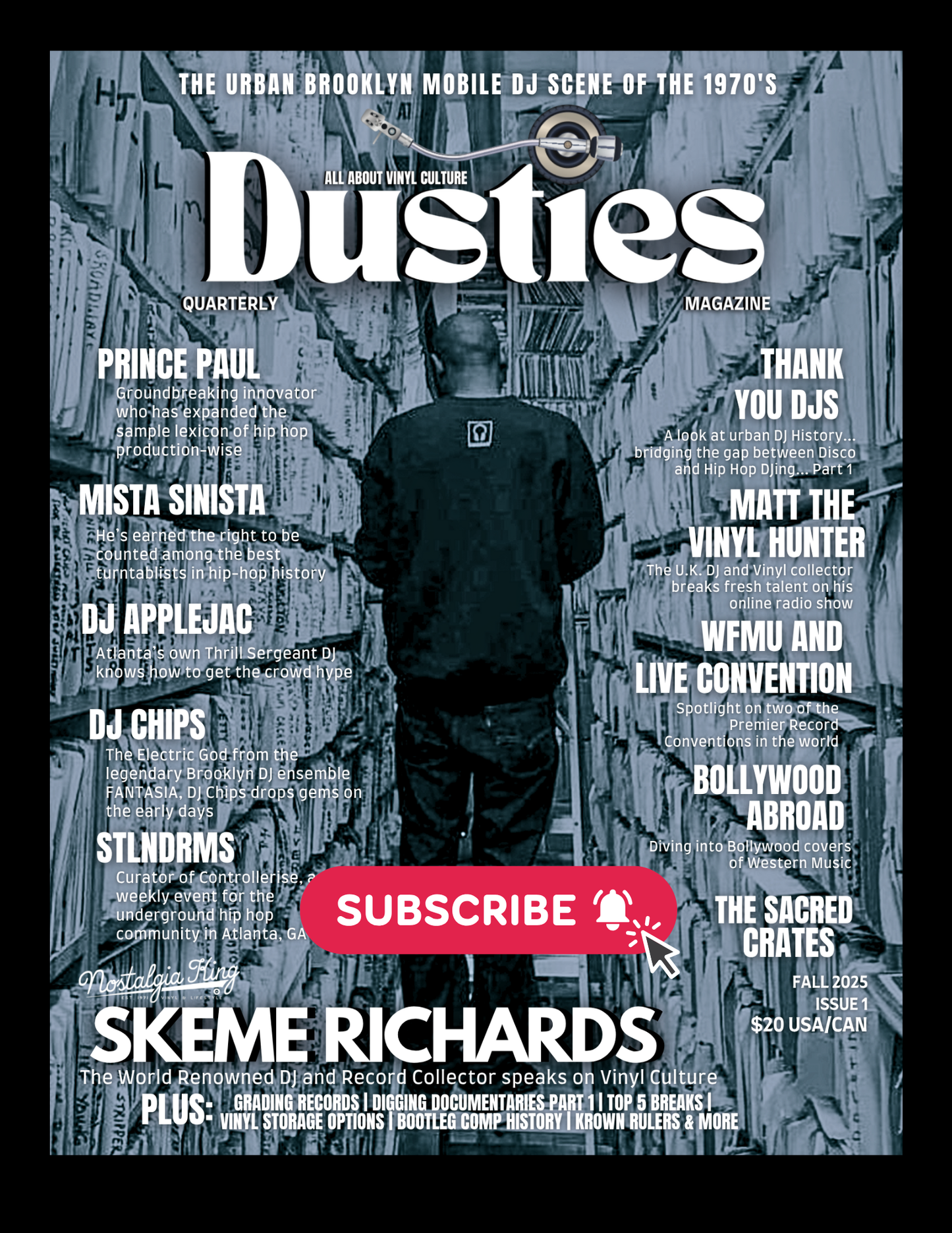 SUBSCRIPTION - DUSTIES MAGAZINE (SUMMER/FALL/WINTER/SPRING EDITIONS)!